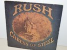 Vintage RUSH CARESS OF STEEL Vinyl Record Album 1975 Mercury Progressive Rock