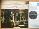 Decca SXL 2176 WB 1st Ed NM. Rachmaninov: Rhapsody on a Theme of Paganini.