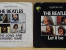 BEATLES 1970 Apple Let It Be The Long Winding Road 45rpm & PS