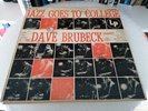 THE DAVE BRUBECK QUARTET - Jazz Goes To College 1954 Vinyl Original CL566 RARE