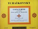 Tschaikowski, Michele Auclair, Kurt Wöss , Concerto IN Major Für Violine Et O