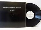 EMERSON LAKE AND PALMER works volume 1 2X LP EX/EX-, K 80009, vinyl, album, 1977