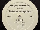 Apple Records 7” The Concert For Bangla Desh Radio Spots RARE 1-Sided