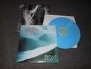 ENSLAVED LP FROST  BLUE VINYL 1994 300 COPIES OSMOSE PROD W INSERT NM