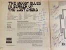 The Moody Blues In Search of the Lost Chord signed LP - Justin Hayward, Pinder