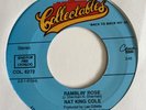 Nat King Cole 45 Ramblin' Rose / Christmas Song NEW reissue NEW unplayed holiday