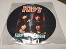 KISS - TURN ON THE NIGHT - UK KISSP 912, PICTURE DISC RECORD, ROCK VINYL RECORD
