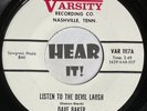 Superb Miner Lonesome Country 45 DAVE BAKER Listen To The Devil VARSITY hear