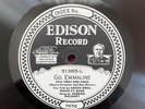 EDISON DIAMOND DISC 51385 Green Bros. Novelty Band “She Loves Me/Go, Emmaline”