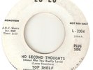 TOP SHELF No Second Thoughts LO LO PROMO MECCA  NORTHERN SOUL USA 45