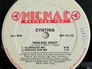 FREESTYLE - CYNTHIA - ENDLESS NIGHT - MICMAC RECORDS ORIGINAL PRESSING