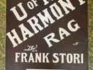 U OF M HARMONY RAG by Frank Stori - ragtime music -1914 f published by Sam Speck