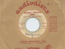 Rare Pop Song Poem Acetate 45 - Unknown Male Vocal - What Was I Doin'