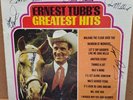 Ernest Tubb Texas Troubadors Signed By Entire Band Greatest Hits LP Vinyl #202