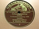 RICHARD WALTHER DARRE Ansprache - Volksabstimmung 1938 GRAMMOPHON (220)