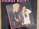 HANOI ROCKS - Back To Mystery City 1983 U.K. FULLY SIGNED ORIG LP + INNER SLV