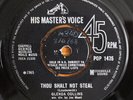 Glenda Collins - Thou Shalt Not Steal - Vinyl Record 7.. - Q5826A