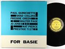 Paul Quinichette - For Basie LP - Prestige - PRLP 7127 Mono DG RVG 446 W 50th