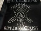 Hellbastard - Ripper Crust - Vinyl LP - Red/White Splatter