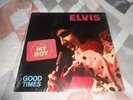 rare elvis 1974 1st pressing  ''good times'' vinyl lp with hype sticker sealed