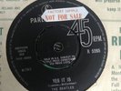 THE BEATLES  - TICKET TO RIDE - PARLOPHONE - 45 FACTORY  SAMPLE STICKER