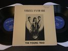 THE YOUNG TRIO Angels Unaware RARE LP TRIPLE NECK MOSRITE GUITAR Semie Moseley