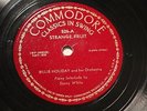 MODERN JAZZ BILLIE HOLIDAY Strange Fruit COMMODORE 526  EE+
