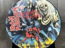 IRON MAIDEN - NUMBER OF THE BEAST LP ORIGINAL PICTURE DISC EMCP3400 1982