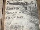 ABNER JAY One Man Band Swaunee Water And Cocaine Blues Vinyl Record Album Signed