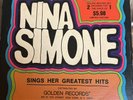 Nina Simone Sings Her Greatest Hits 2 LP Vinyl Set RARE Abbot Records