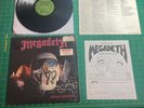 Megadeth Killing Is My Business 1st Press IN SHRINK w/MERCH SHEET ++ BEYOND RARE