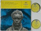JOCHUM BEETHOVEN SYMPHONY 9 DGG 1959 TULIP 2 LP SET 10