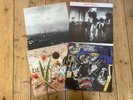 Deacon Blue 4 LP bundle Raintown, World, Vegas & Hoodlums all with inners lyrics
