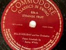 Billie Holiday - Strange Fruit - Original 1939  78rpm Release - Commodore 526