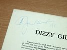 Dizzy Gillespie And Stuff Smith SIGNED LP - SAME / GERMAN VERVE PRESS in MINT