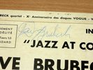 DAVE BRUBECK SIGNED LP - In Concert 