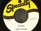 LARRY WILLIAMS: she said yeah / bad boy SPECIALTY 7