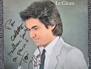 LP 33 TOURS + SUPERBE DÉDICACE DANIEL GUICHARD + MUSICIENS : LE GITAN