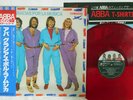 ABBA GRACIAS POR LA MUSICA DISCOMATE DSP-8002 JAPAN OBI CLEAR RED VINYL LP