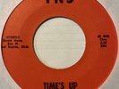 Hard Rock Psych Garage 45 TNS Time's Up NO LABEL Telling Your Fortune HEAR