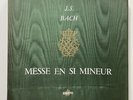 Reichelt Fellner Krebs Fritz Werner Bach Mass in B Min Erato LDE 3073/75 (3 LPs)