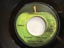 Beatles Ringo Starr It Don't Come Easy 1975 Apple All Rights Jacksonville VG+