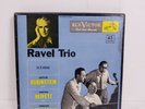 RAVEL TRIO Rubinstein Heifetz Piatigorsky / RCA Victor box of 3 red 45 rpm
