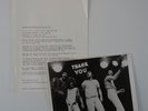 THE WHO press kit for 22 August 1972 gig Denmark PHOTO & INFO garage psych beat