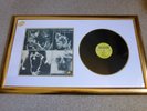 Certified Signed: Jagger/Ron/Charlie/Keith. Rolling Stones Lp Professional frame