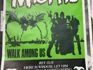 MISFITS vintage WALK AMONG US poster samhain danzig