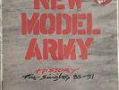 New Model Army- History The Singles 85-91 LP + 12” Stickered Version EX / EX