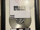 Drake Album Vinyls and So Far Gone Platinum Award  Very Rare. Record Bundle