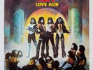 KISS . love gun LP German Press 1977 Gene Simmons Army MC5 Stooges Black Sabbath