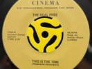 Song Poem Folk 45 - The Real Pros - This Is The Time - Cinema Vg+ HEAR